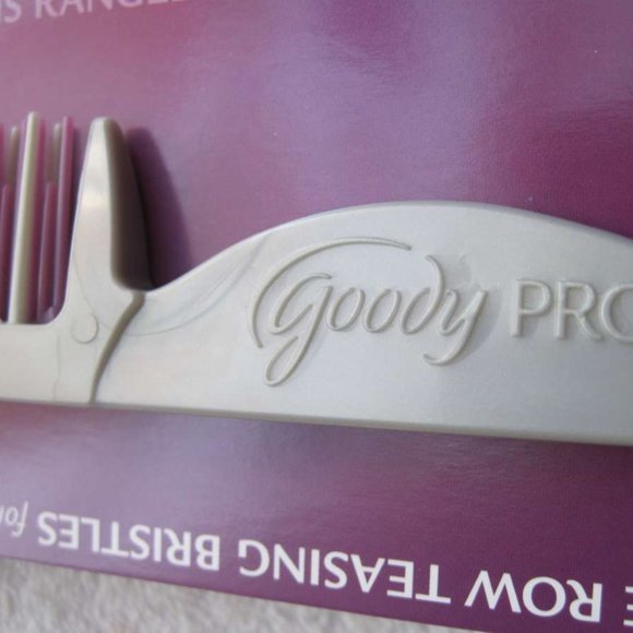 Goody Pro Volumized Hair Three Row Teasing Bristles Comb Tail Tease Smooth Salon - Picture 5 of 8